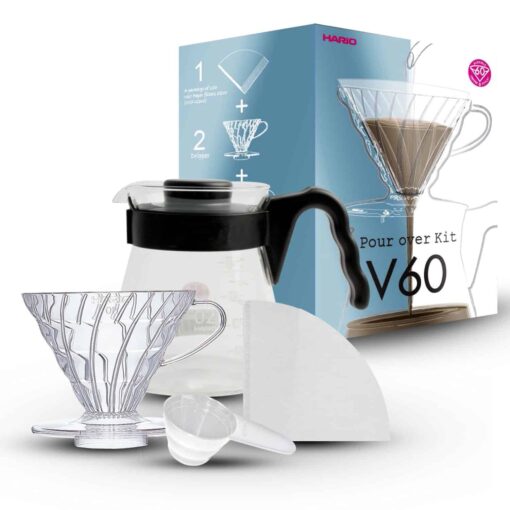 Hario V60 Pour Over Kit 700ml kit de cafea